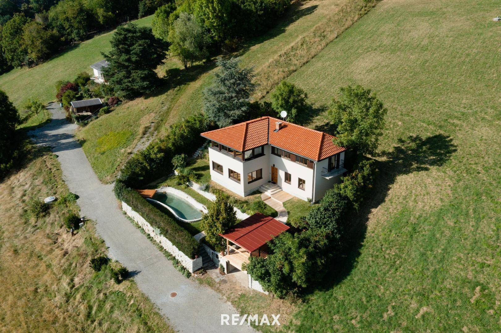 Haus von oben