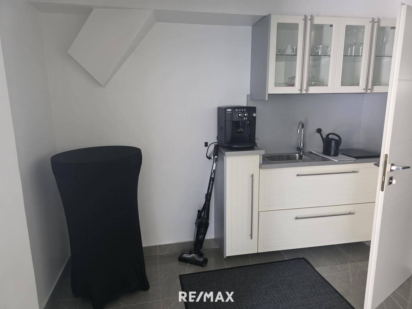 Büro mit Küche