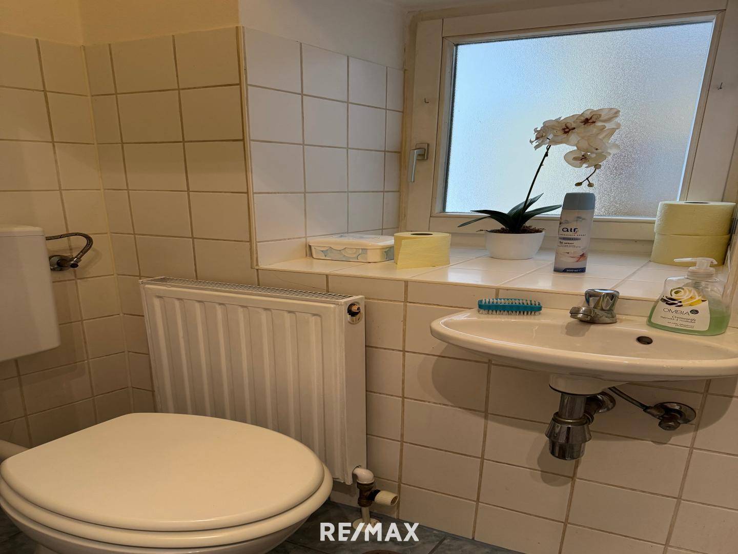 WC mit Fenster
