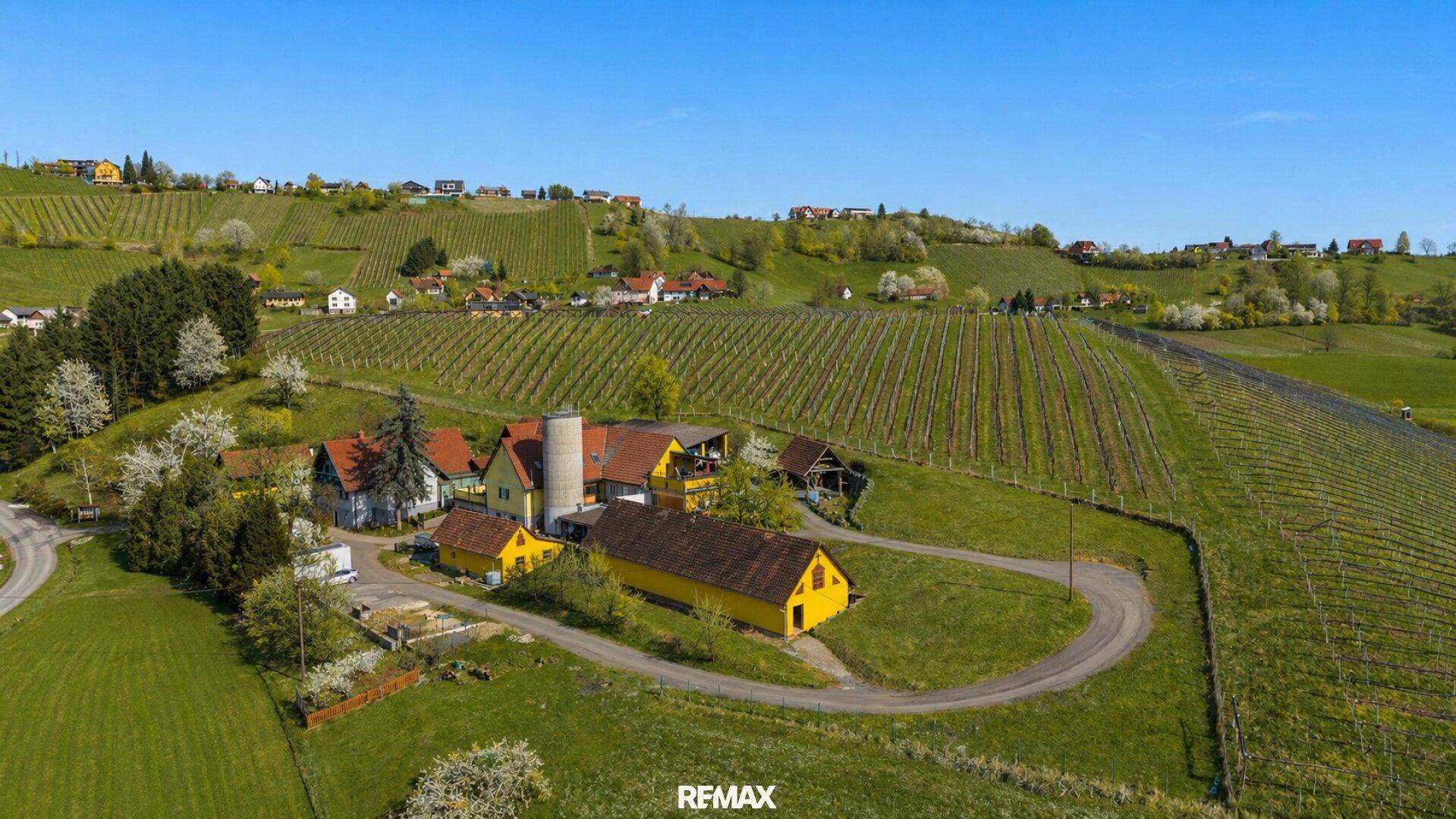 Bäuerliches Anwesen mit Kellerstöckl, Werkstatt, Wirtschaftsgebäuden und sieben Wohneinheiten in St. Nikolai im Sausal - Ansicht 3
