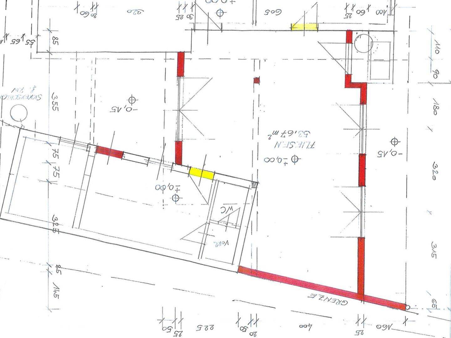 Grundriss Zubau