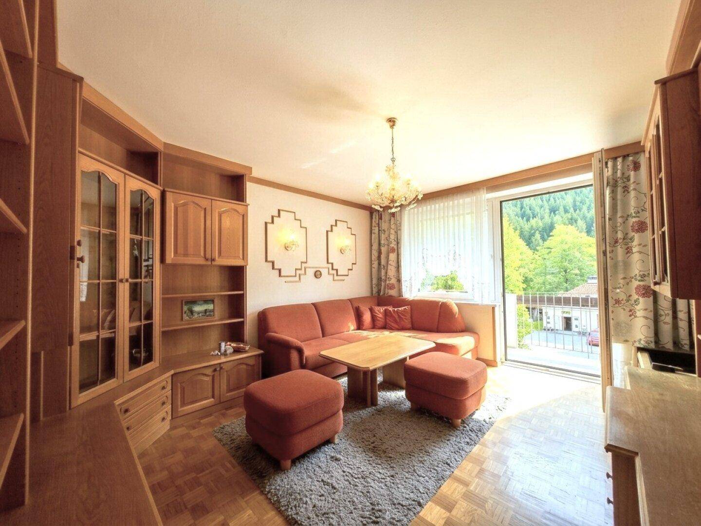 15973-Wohnzimmer, Balkon
