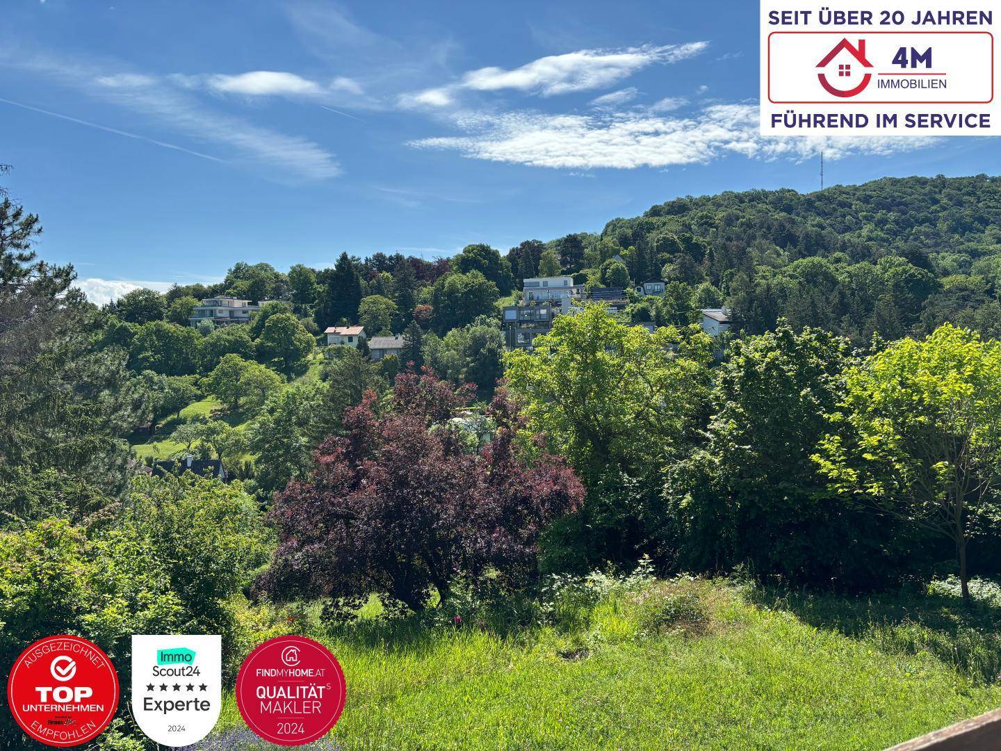 Ausblick Richtung Kahlenberg