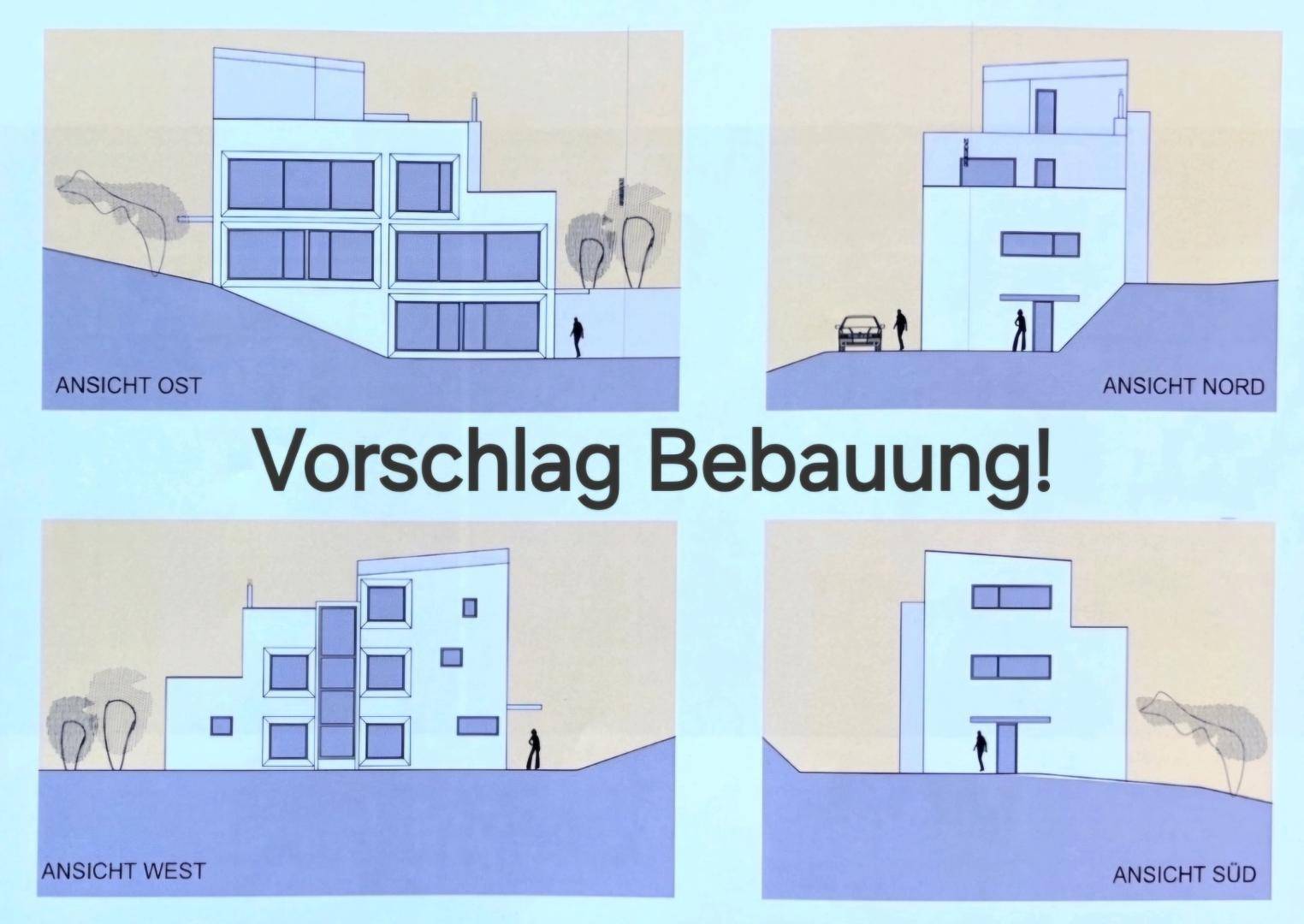 Vorschlag Bebauung