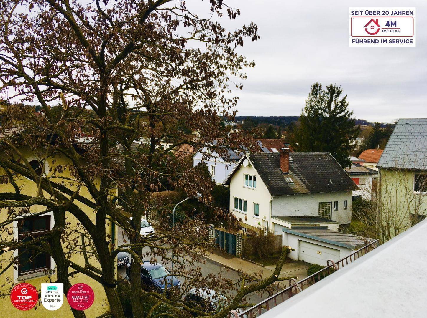 Terrasse Ausblick (Straßenseite)