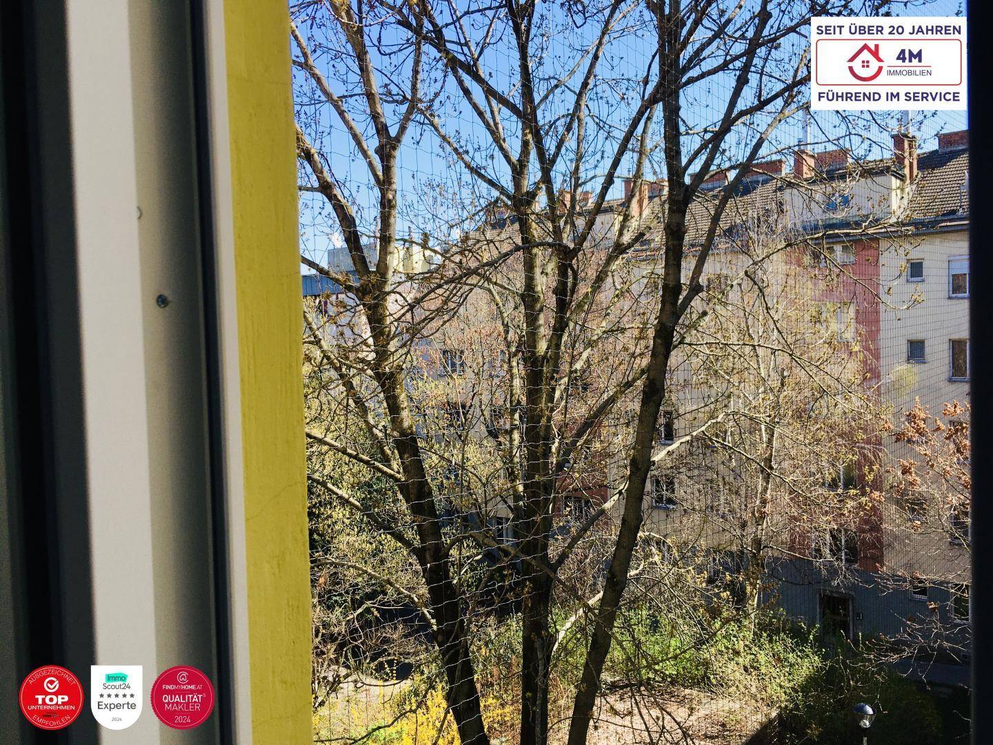 Ausblick vom Zimmer 2