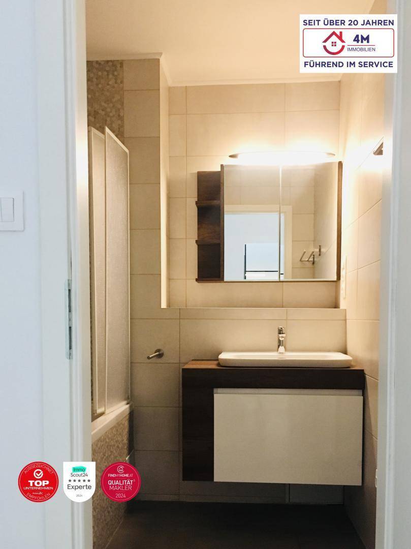 Gemütliches Mood im Badezimmer