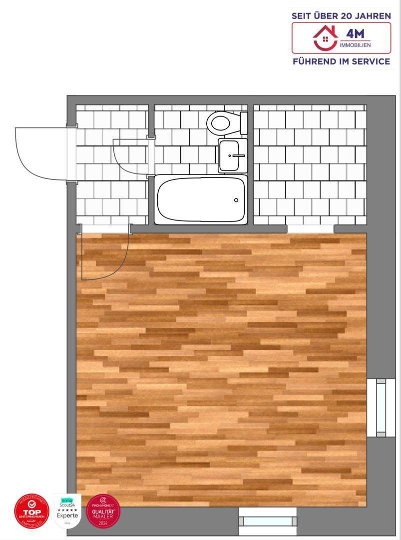 schematischer Grundriss