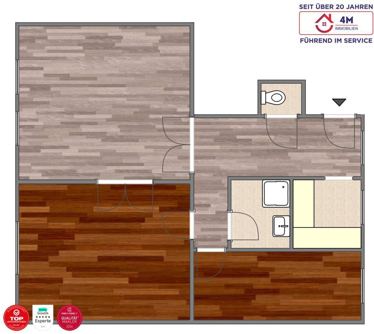 schematischer Grundriss