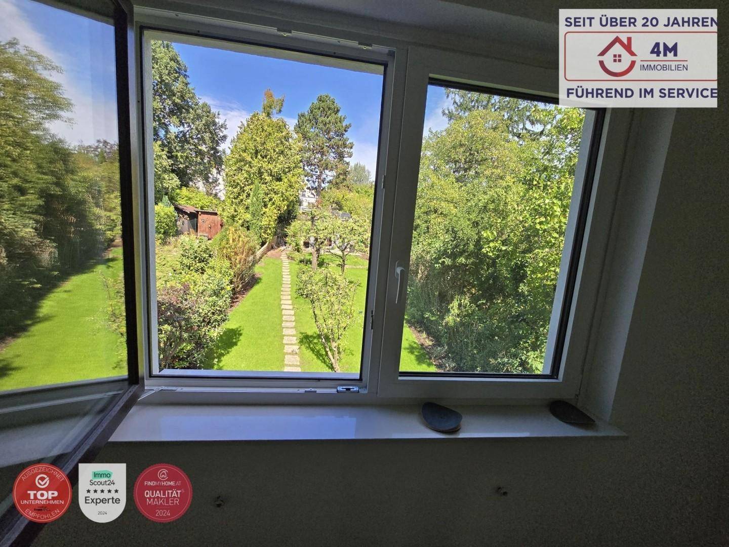 Schlafzimmer Ausblick