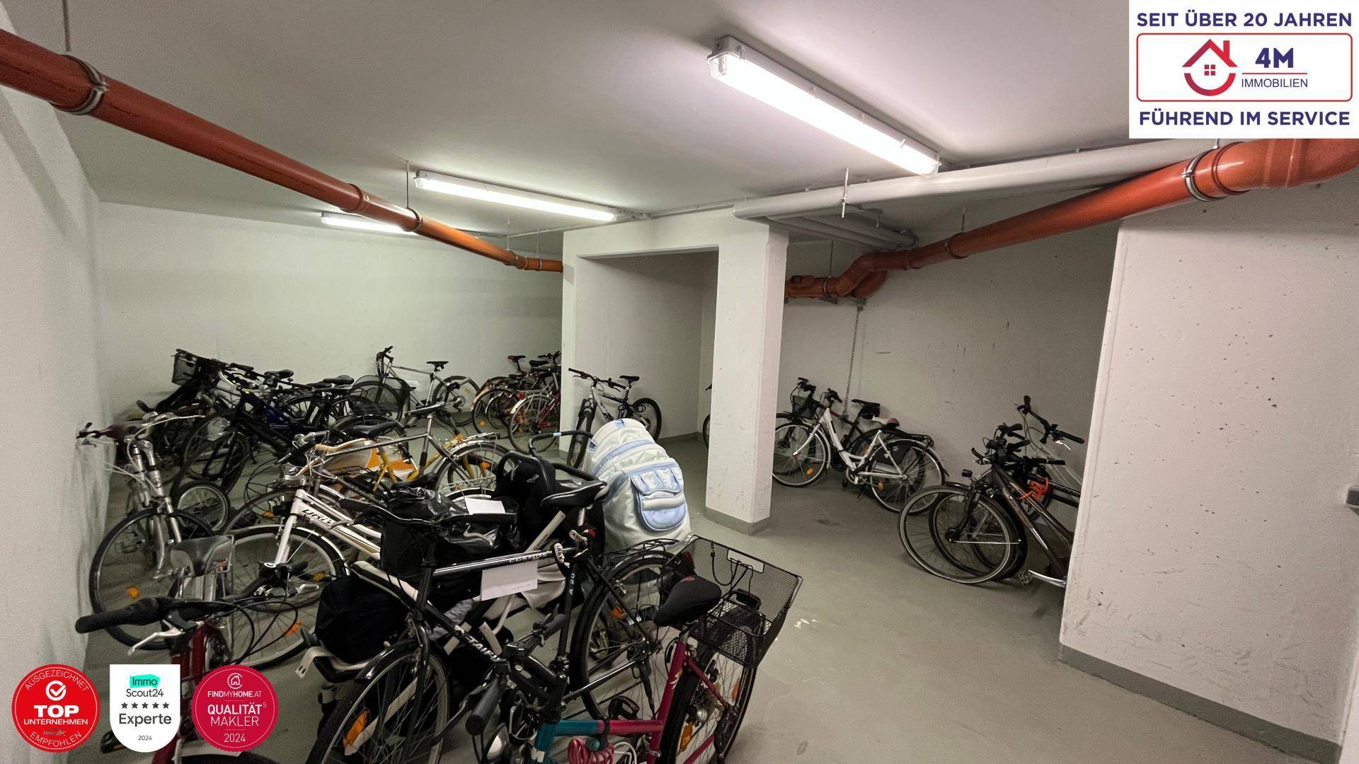 Fahrradabstellraum