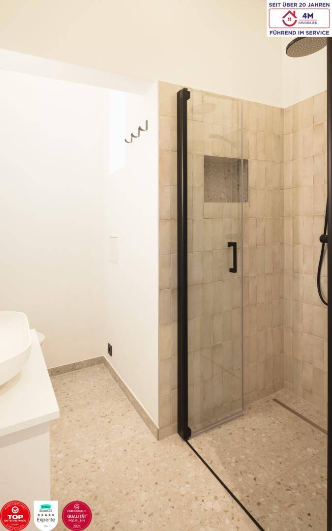 Ebenerdige Dusche