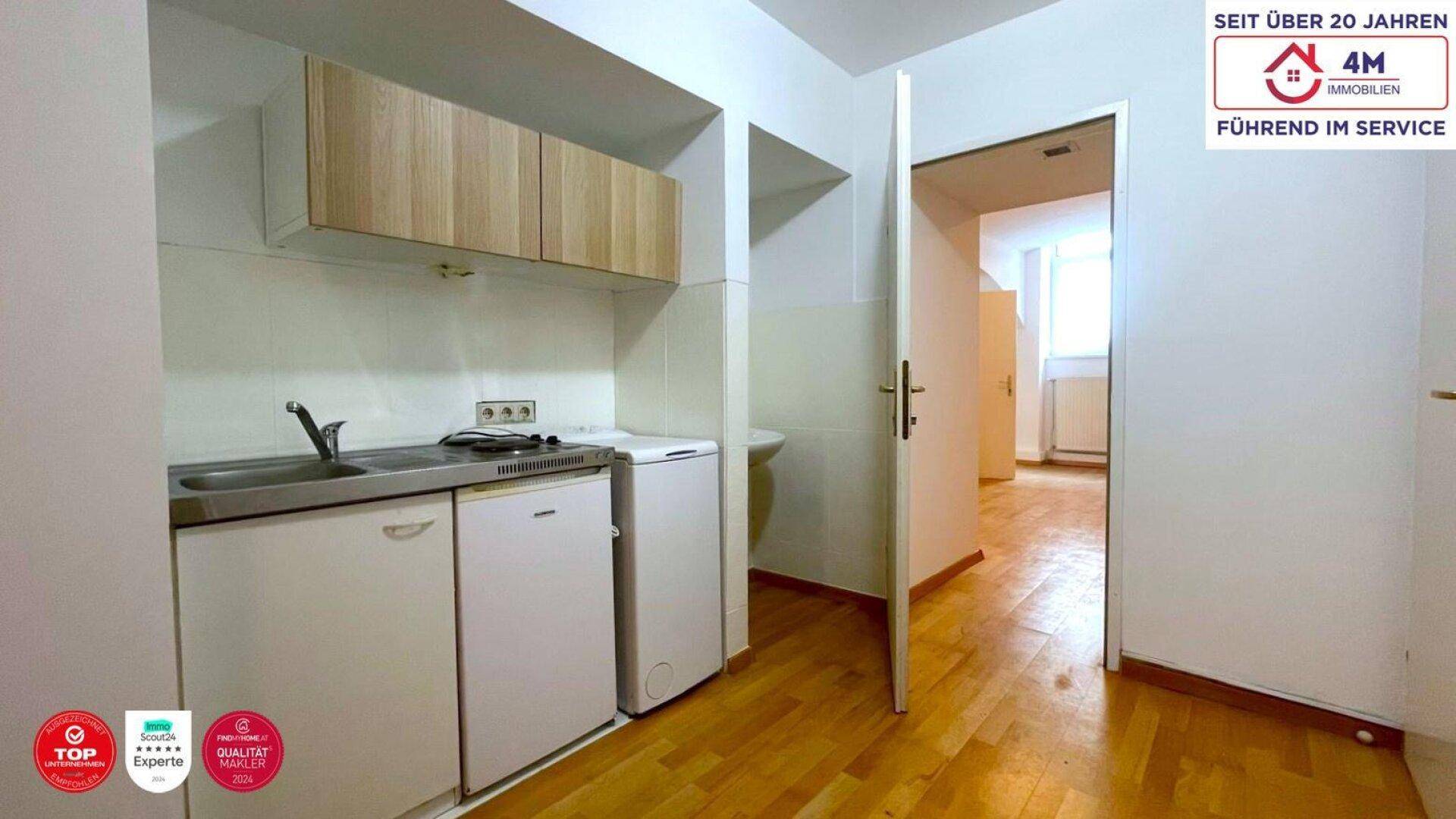 Studio, Praxis oder Atelier - Altbauklassiker mit Potential im 5. Bezirk – pohled 4