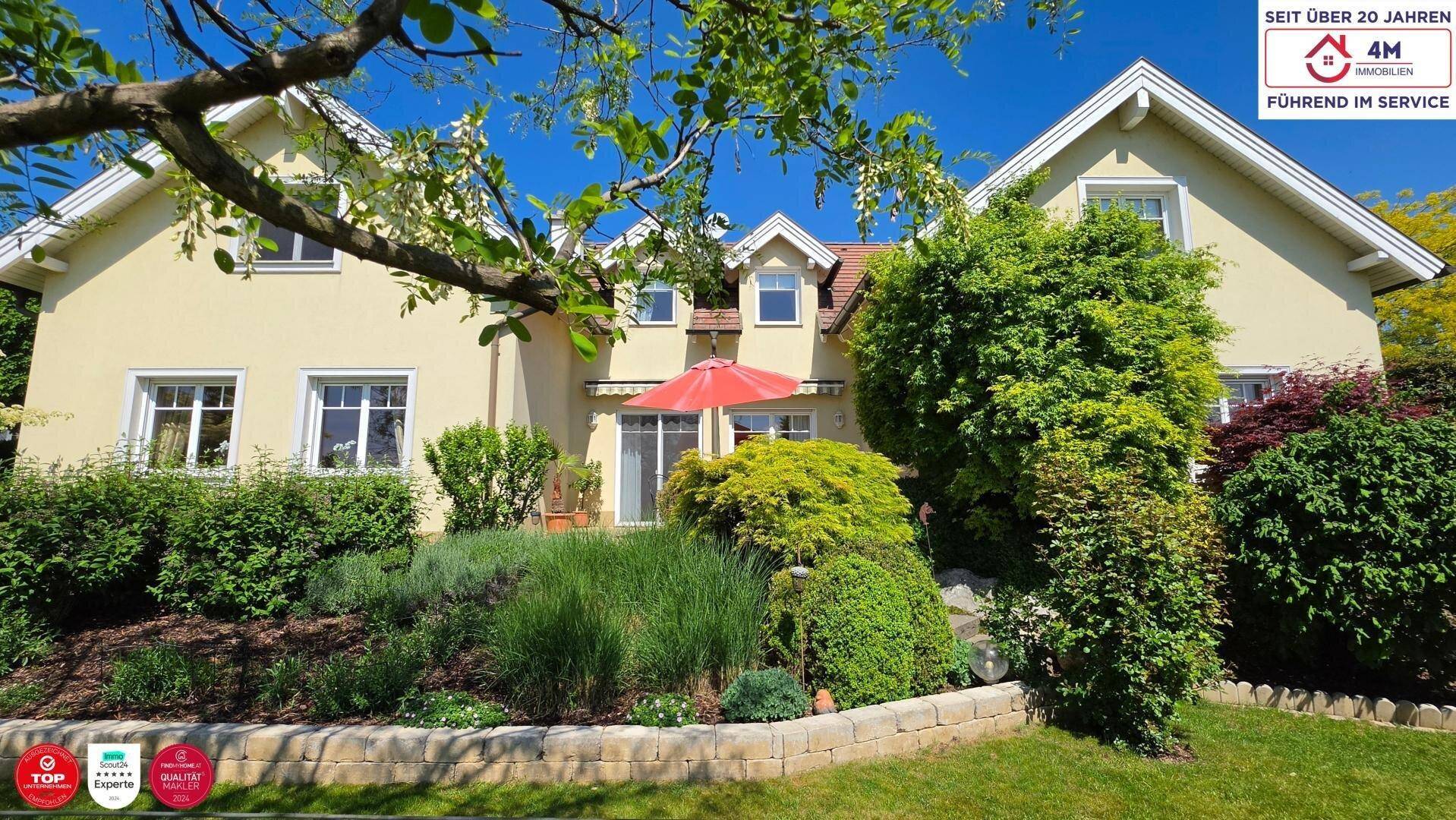 Exklusives Einfamilienhaus mit 340 m² Wohnfläche, Designergarten &amp; modernster Haustechnik – pohled 4