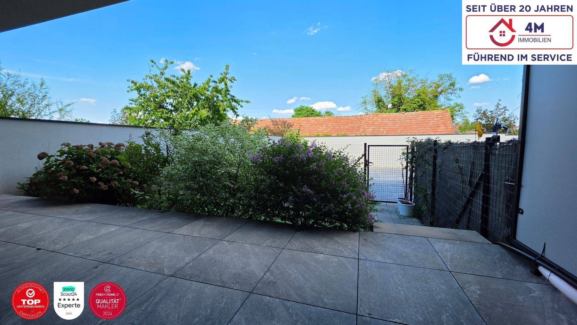 ‍ ‍ Familientraum mit Garten: moderne 4-Zimmer-Wohnung in Marchegg - Ansicht 4