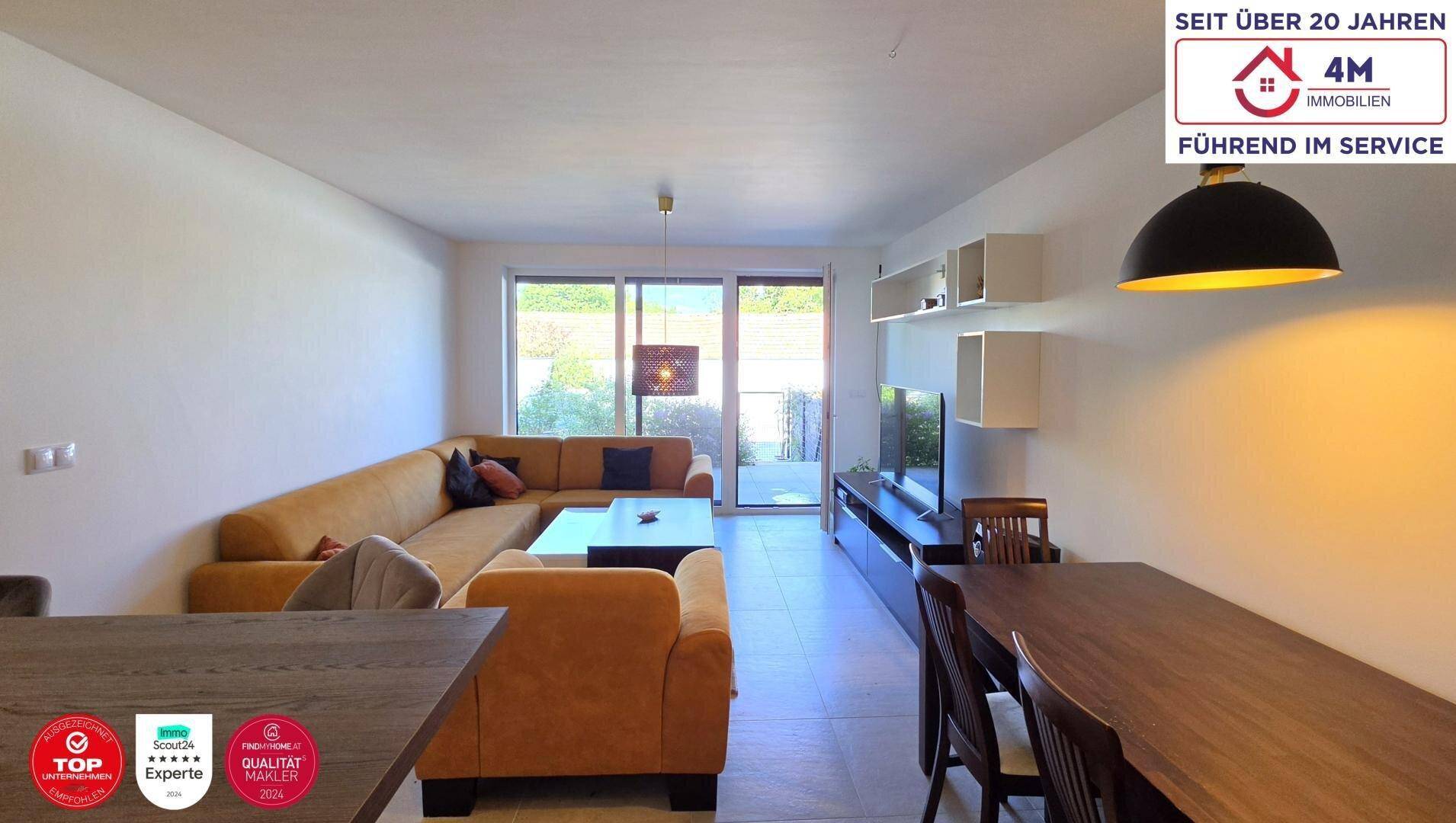 ‍ ‍ Familientraum mit Garten: moderne 4-Zimmer-Wohnung in Marchegg - Ansicht 2