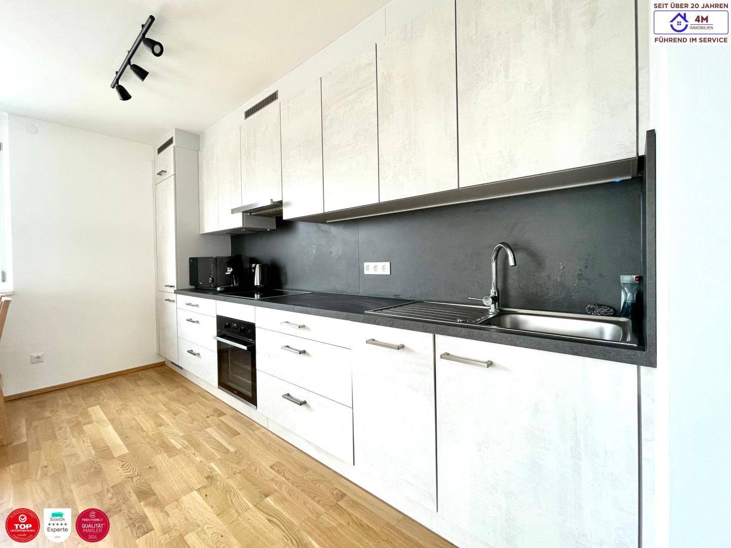 Wohnen auf Zeit! Voll möbliertes 3-Zimmer-Apartment mit Garage, Balkon &amp; Fernblick, 1230 Wien - Widok 5