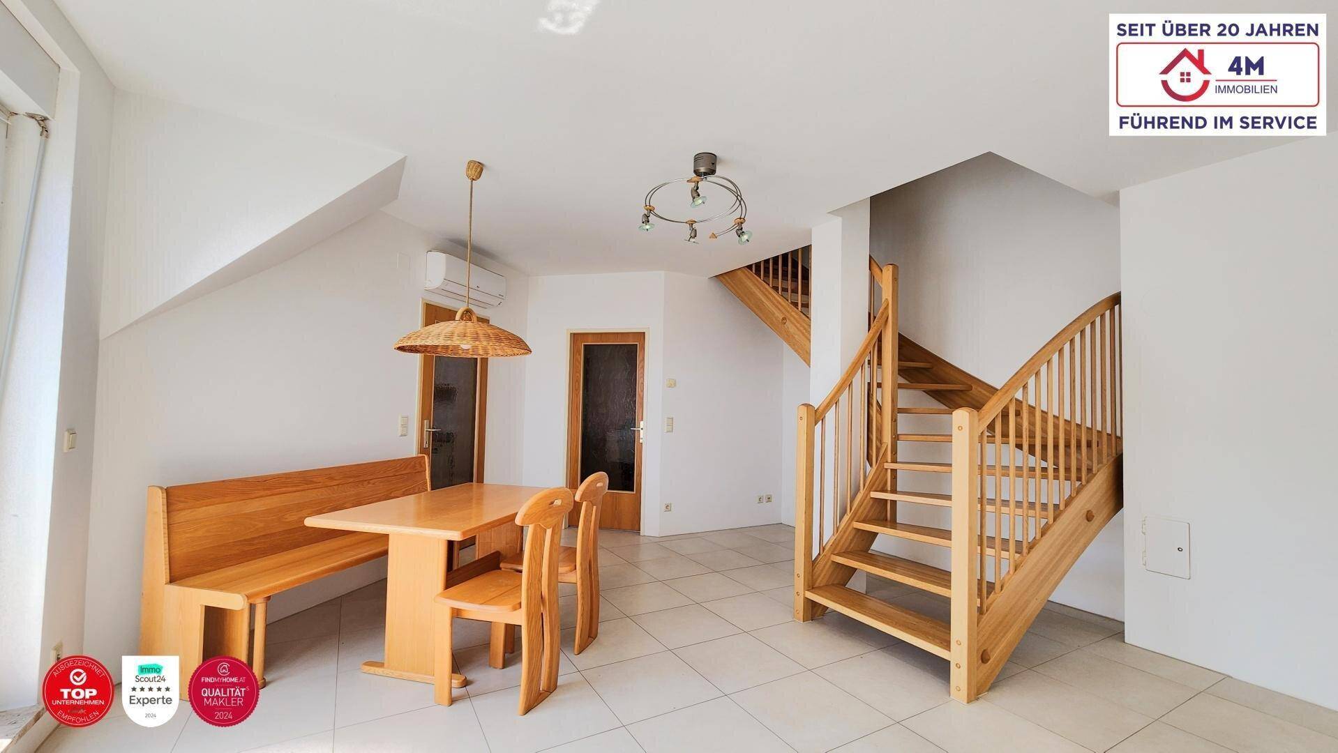 ☀️Sonniges Wohnerlebnis ☀️Dachgeschoss-Maisonette mit zwei Terrassen und Tiefgaragenplatz – pohled 5