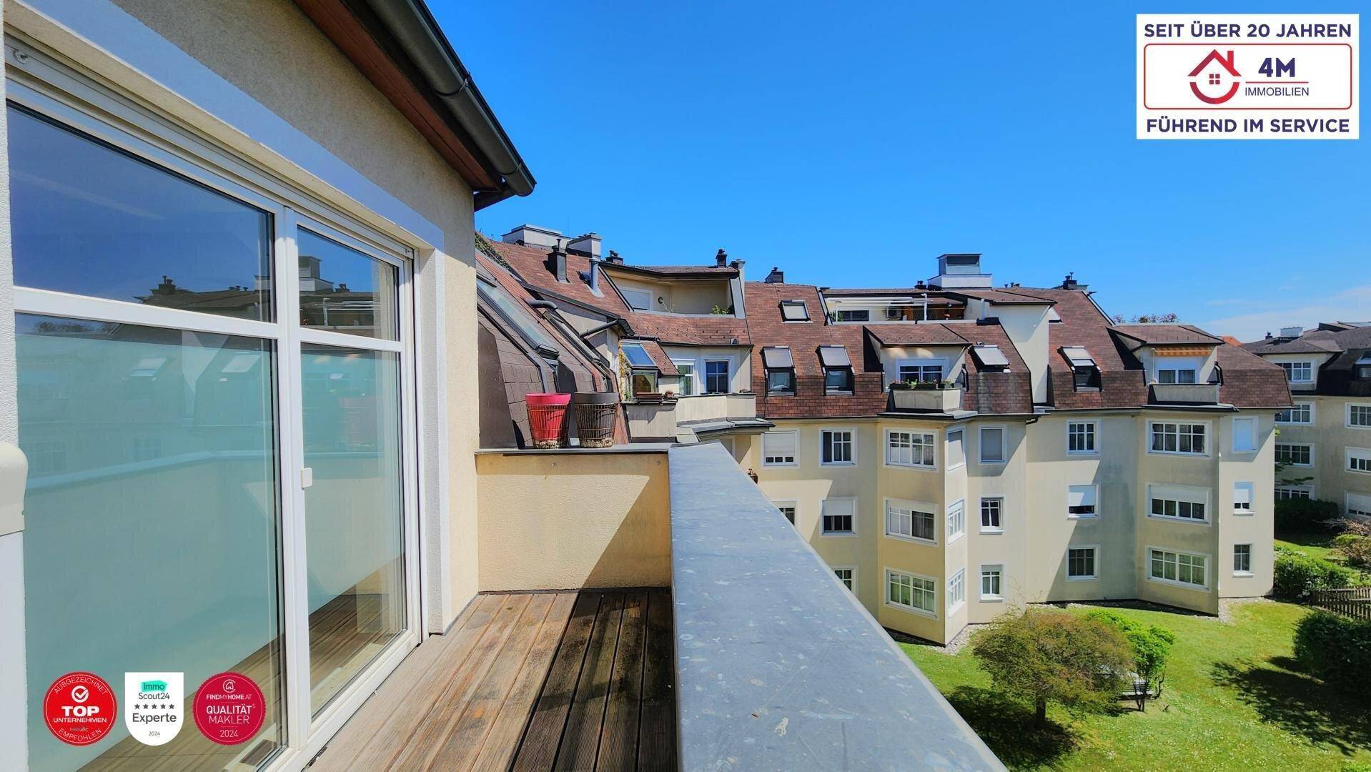 ☀️Sonniges Wohnerlebnis ☀️Dachgeschoss-Maisonette mit zwei Terrassen und Tiefgaragenplatz – další