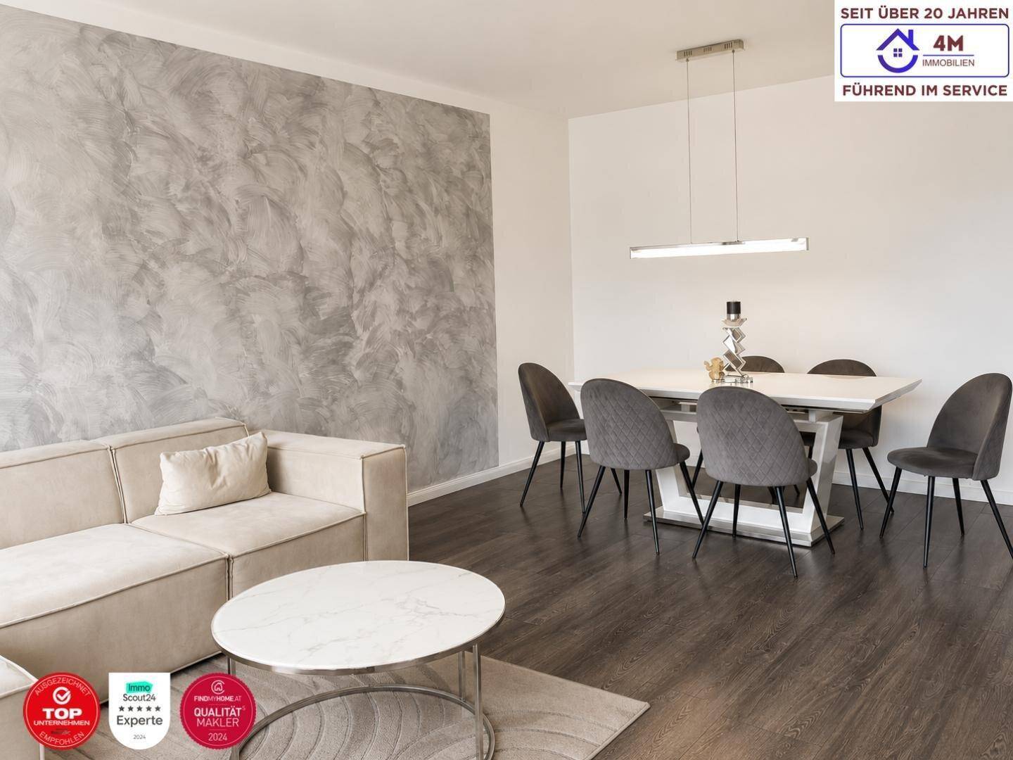 Wohnen auf zwei Ebenen – voll möbliert, mit Balkon und Garagenplatz - Ansicht 5
