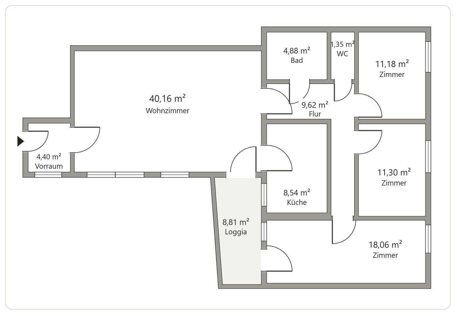 Grundriss schematisch