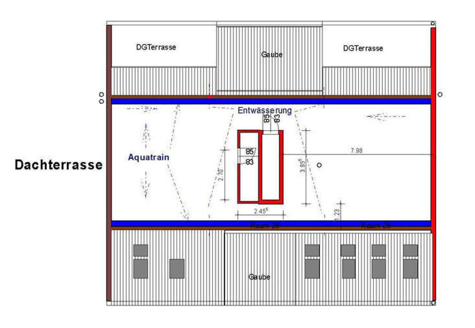 Plan Dachterrasse