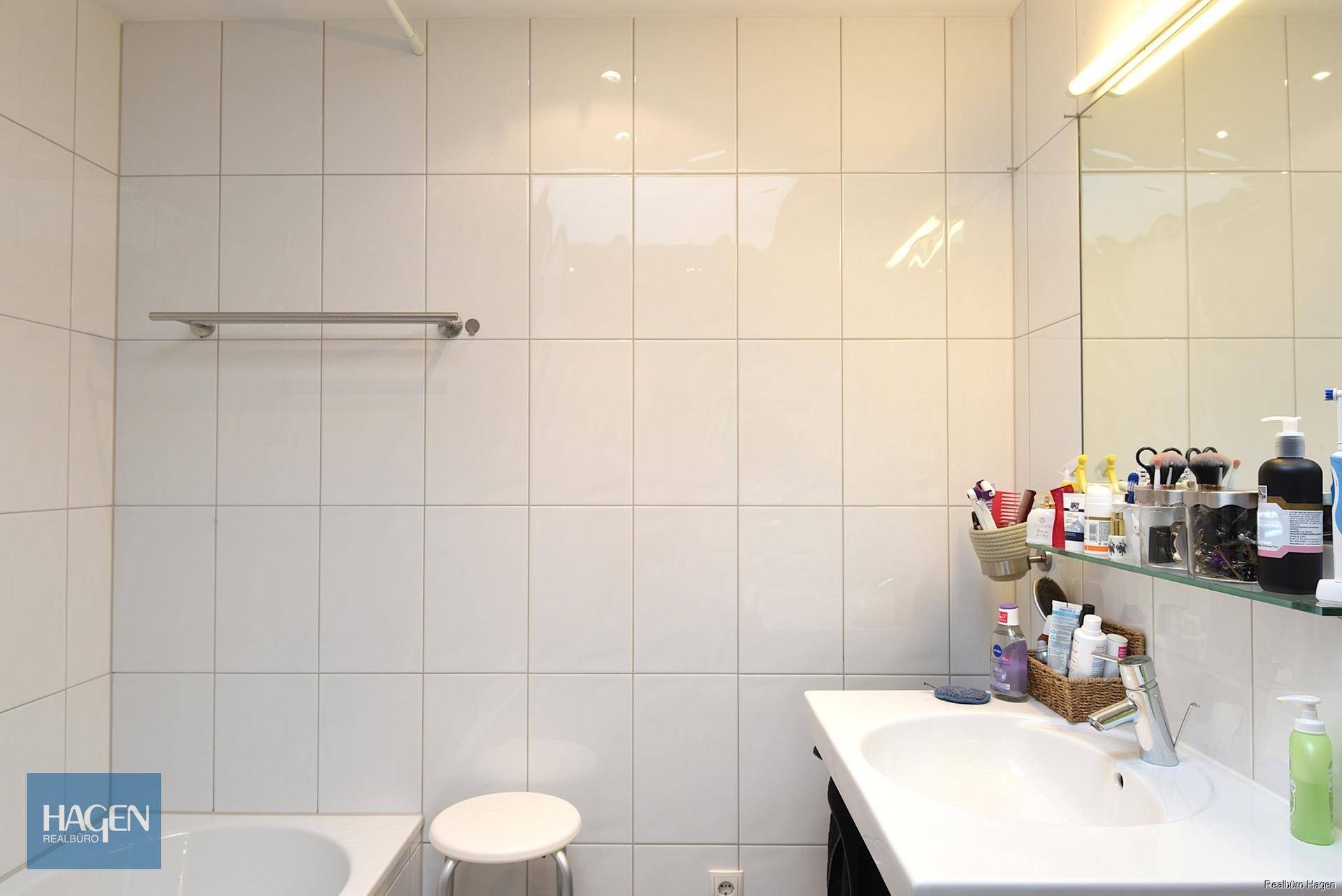 Badezimmer mit Lichtkuppel