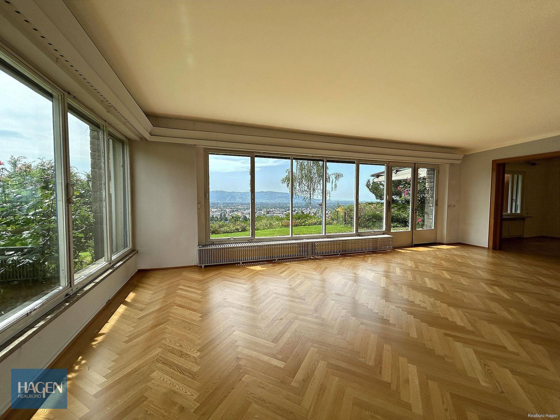 Wunderschönes Baugrundstück mit Panoramablick über den Bodensee bis zum Säntis - Ansicht 2