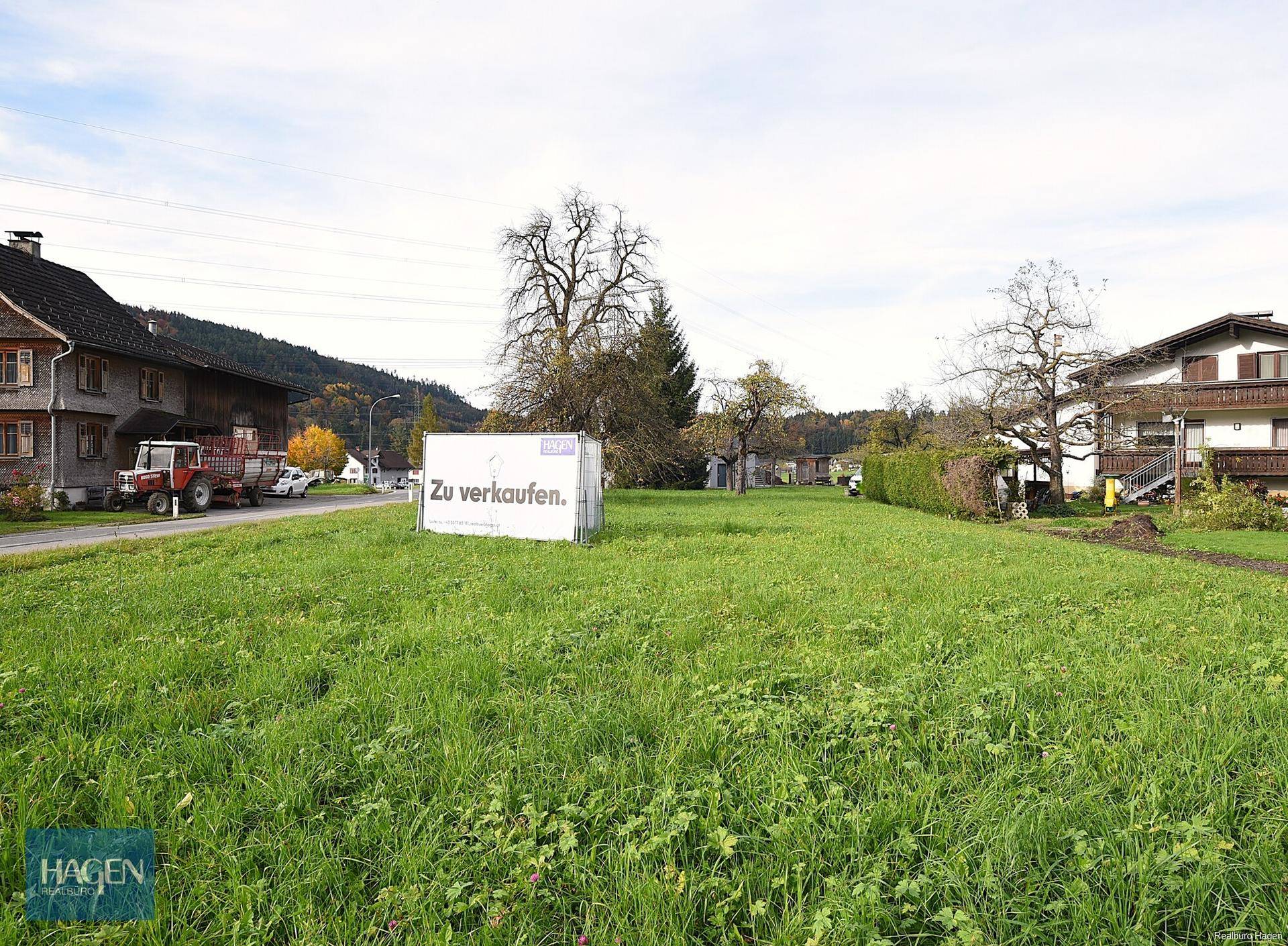 Attraktives Baugrundstück in Göfis – ca. 527 m² für individuelle Gestaltung - Ansicht 3