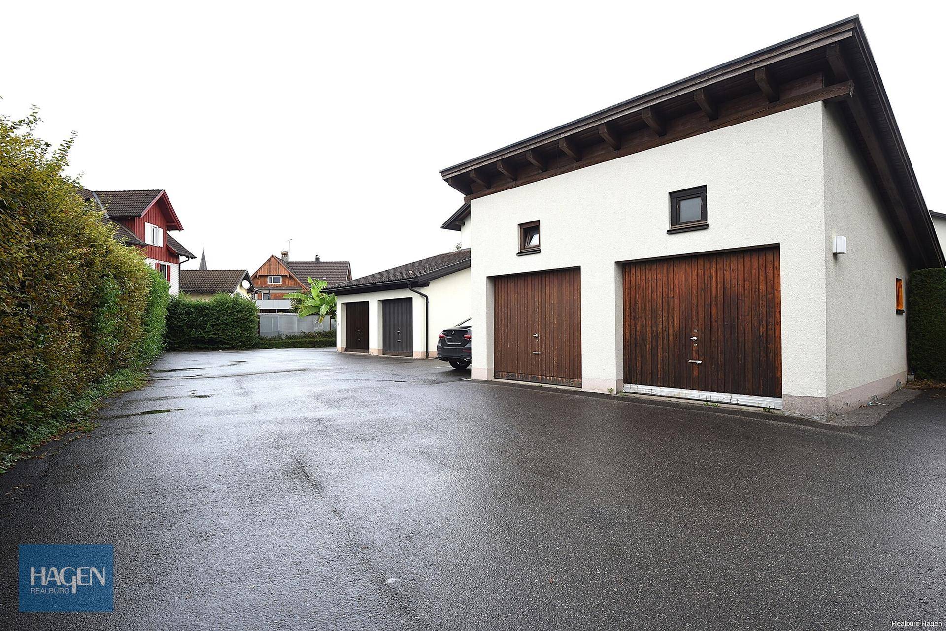 Garage und allg. Stellplätze