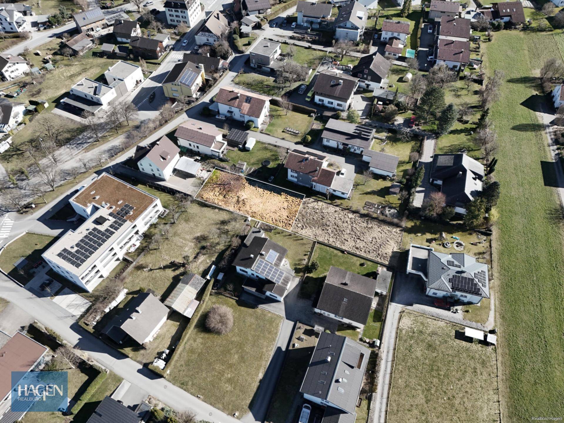 Flexibel teilbares großzügiges Baugrundstück ca. 562,50 m² - Ansicht 2