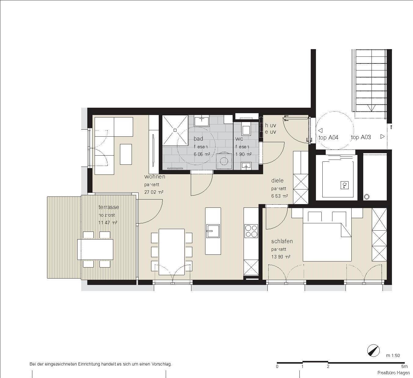 Neubau im Zentrum - Top A.042-Zimmerwohnung im 1. OGWOHNBAUFÖRDERUNG - Widok 2