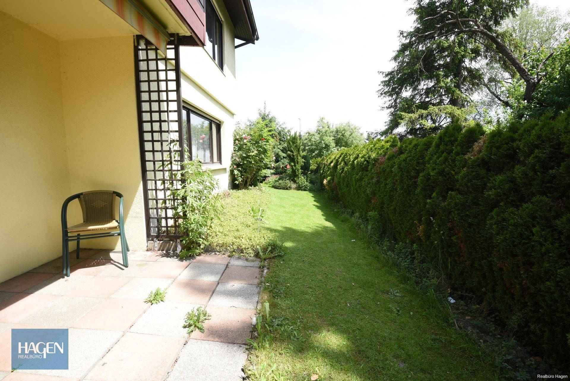 Terrasse und Garten