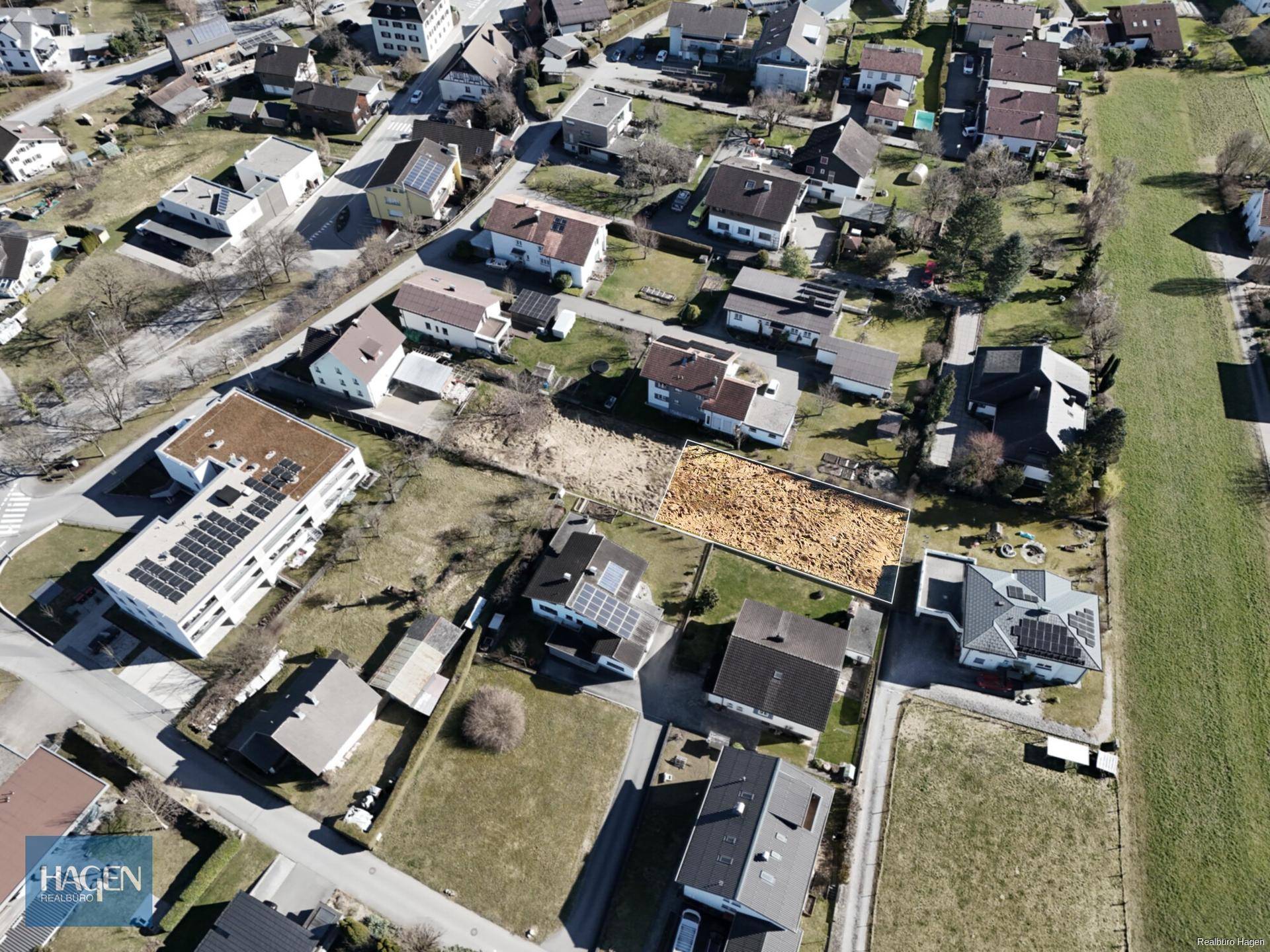 Flexibel teilbares großzügiges Baugrundstück ca. 562,50 m² - Ansicht 2