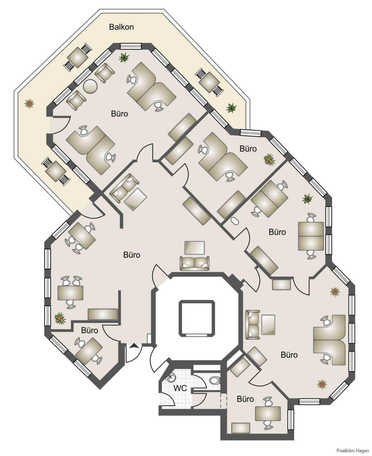 Grundrissplan