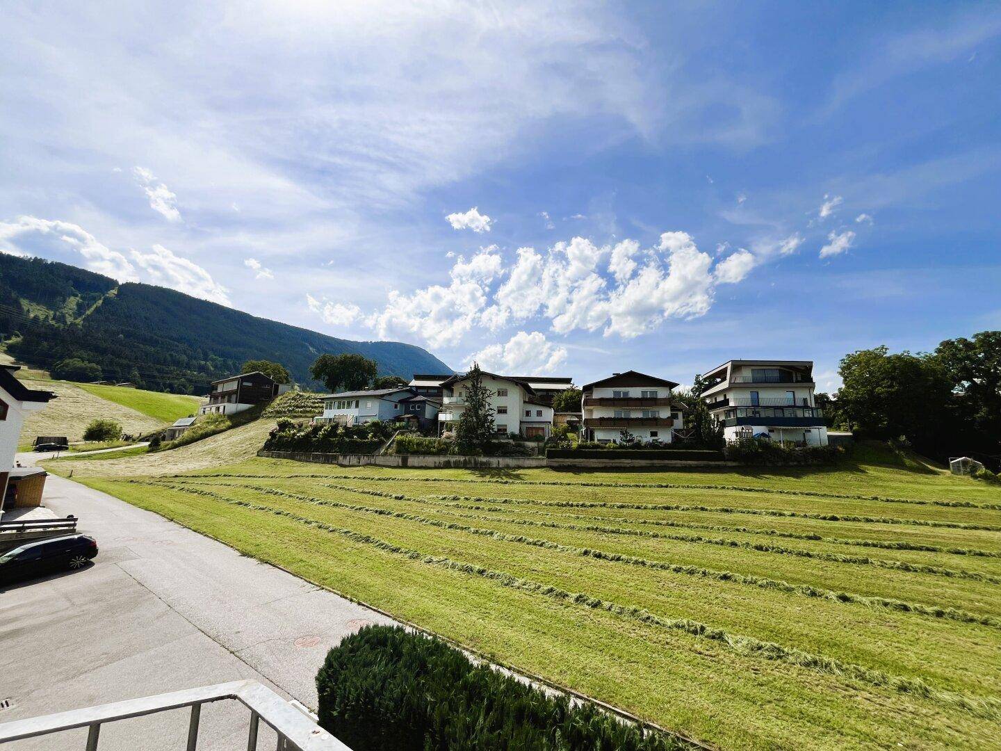 Ausblick vom Balkon