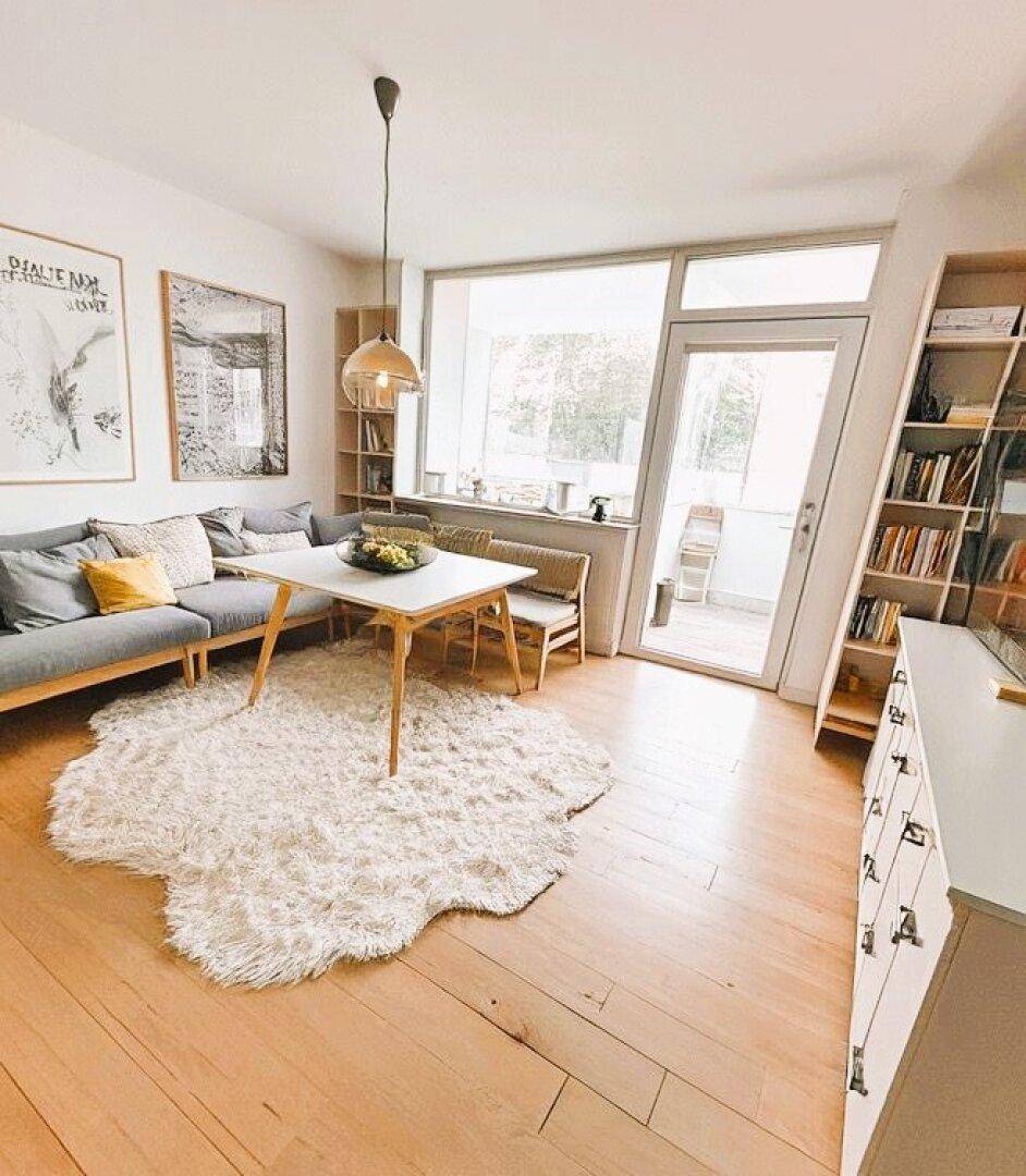 Wohn-/Essbereich mit ca. 17m²