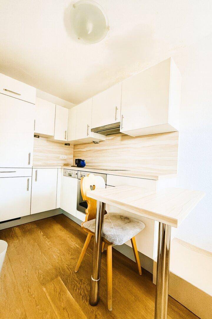 4. Wohnung (EG) mit ca. 19 m², 1 Zimmer, 1 Bad und 1 überdachtem Balkon