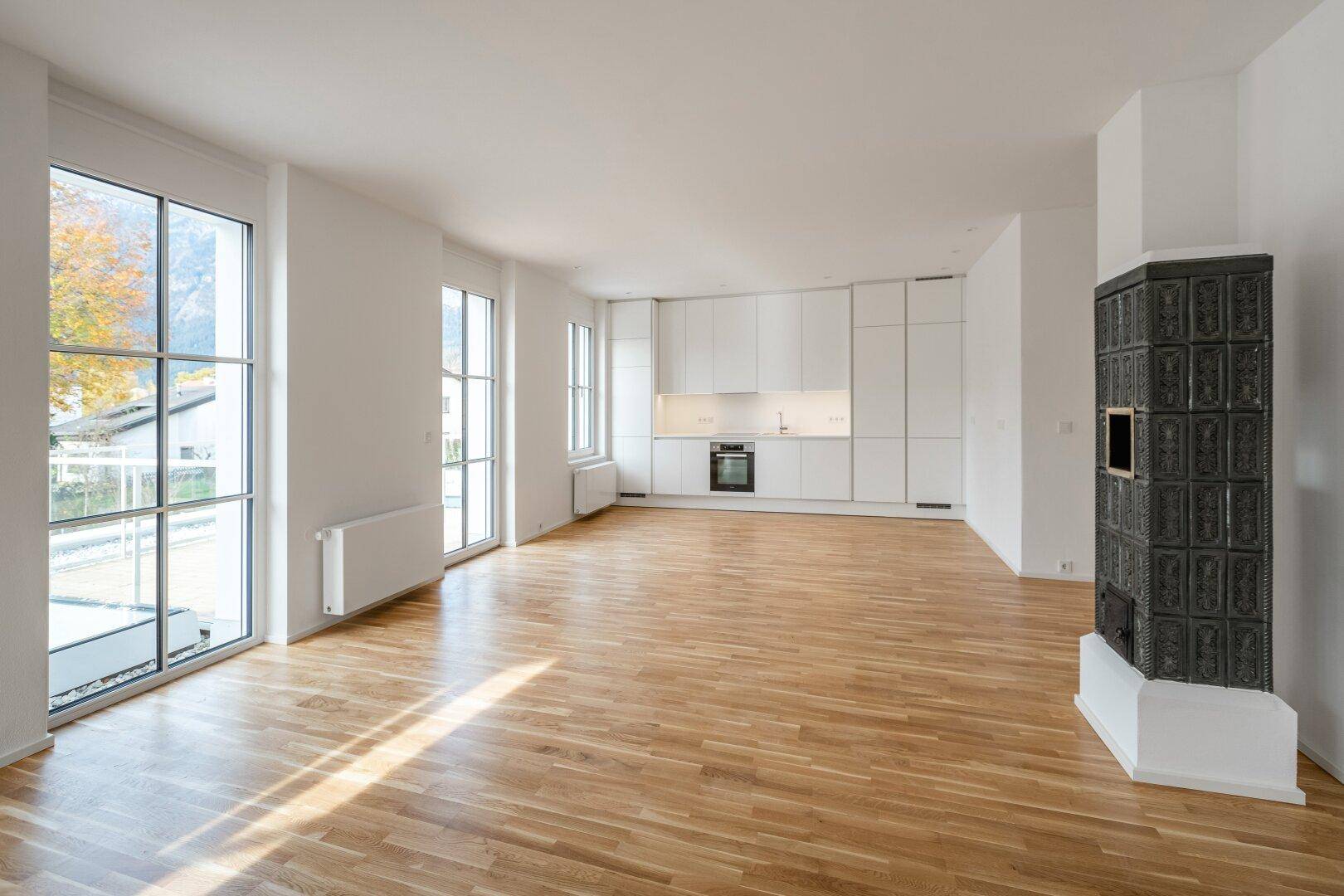 Wohn-/Essbereich mit ca. 53m²