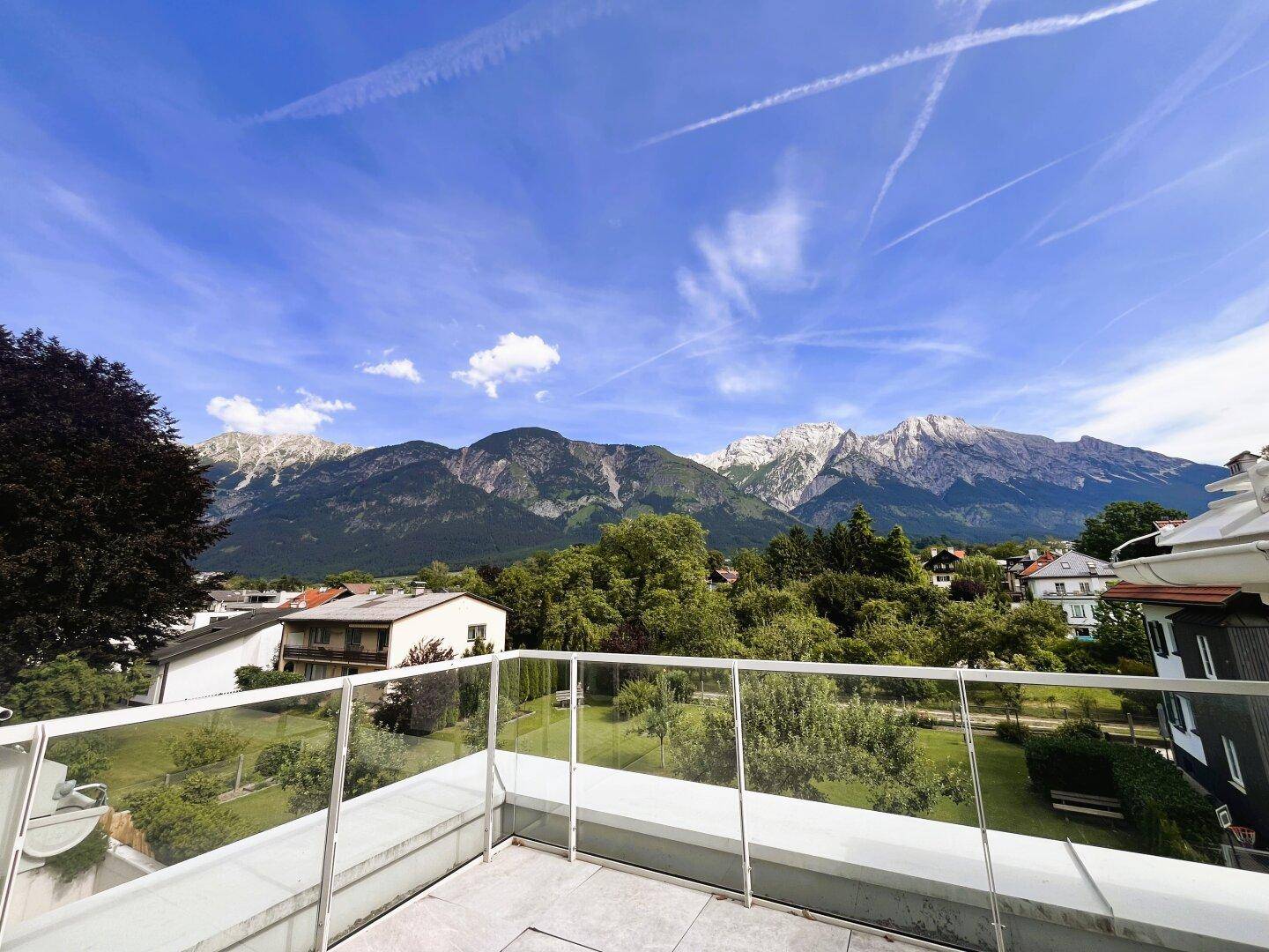 Ausblick von der Dachterrasse