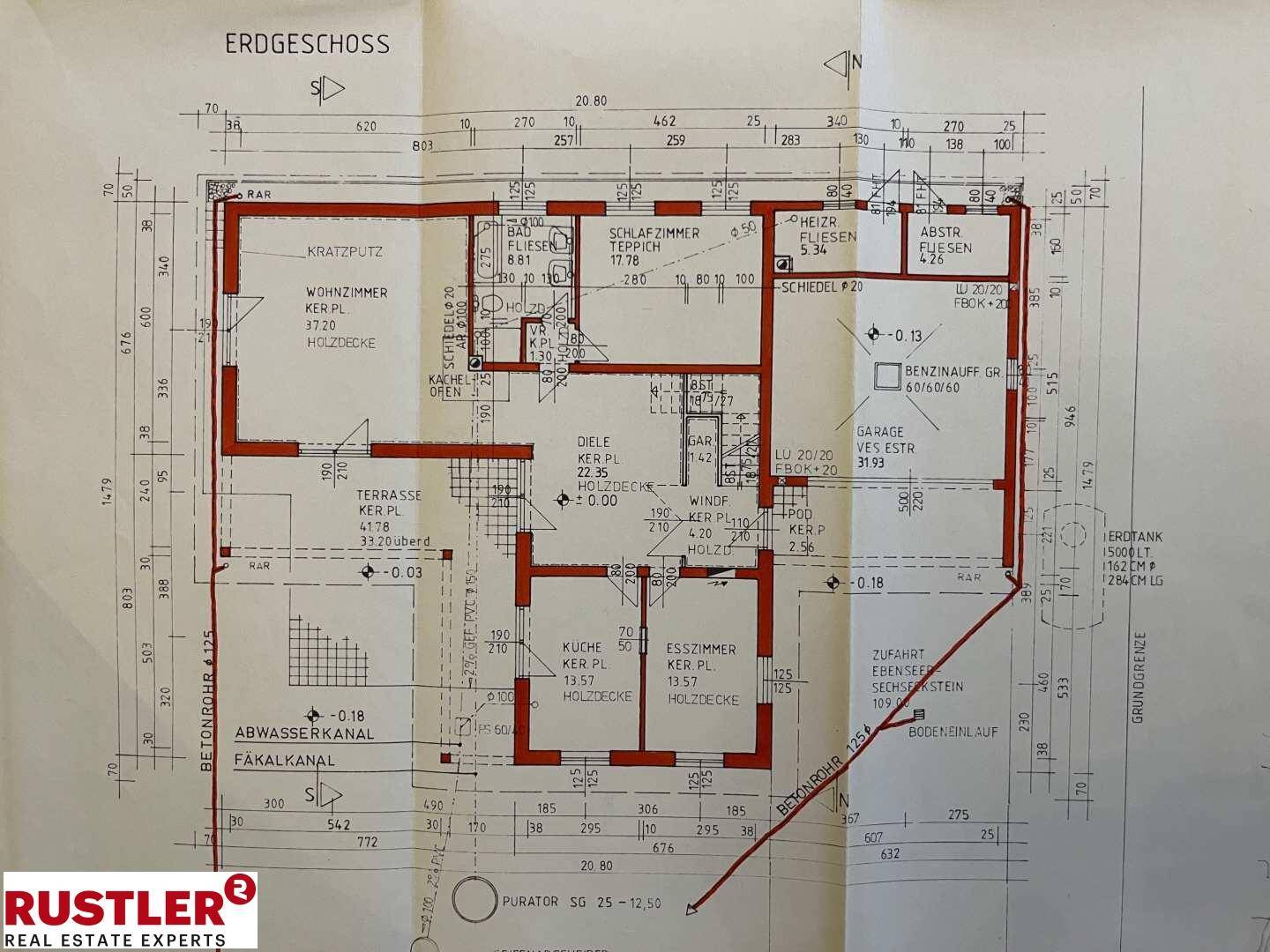 Grundriss Erdgeschos