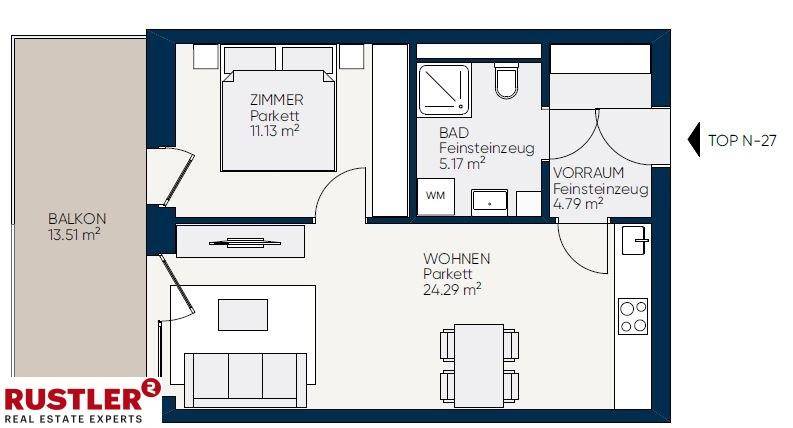 Grundriss Top N-27