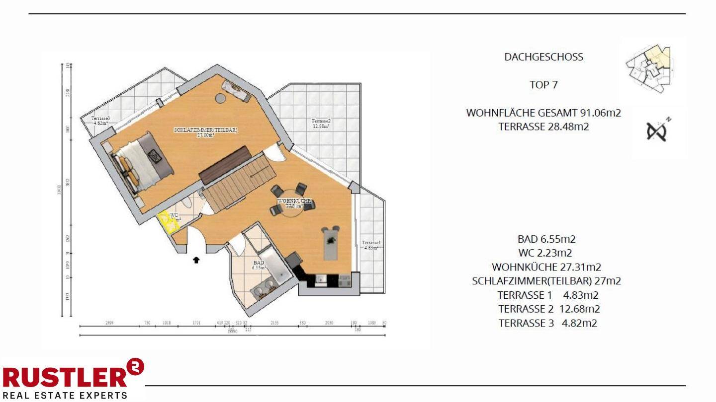 Plan Haus 1 TOP 7