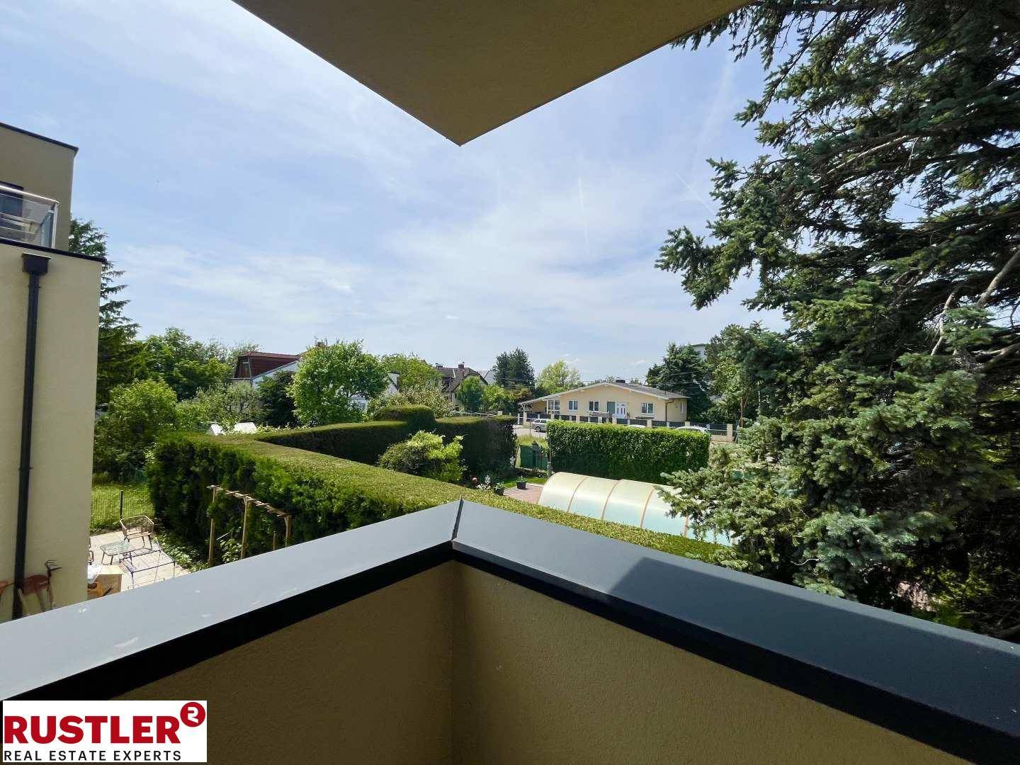Ausblick Balkon