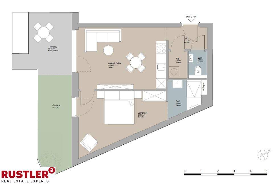 Grundriss Top 2.04