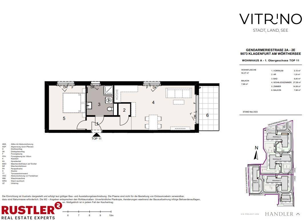 Grundriss H1, WHG 11