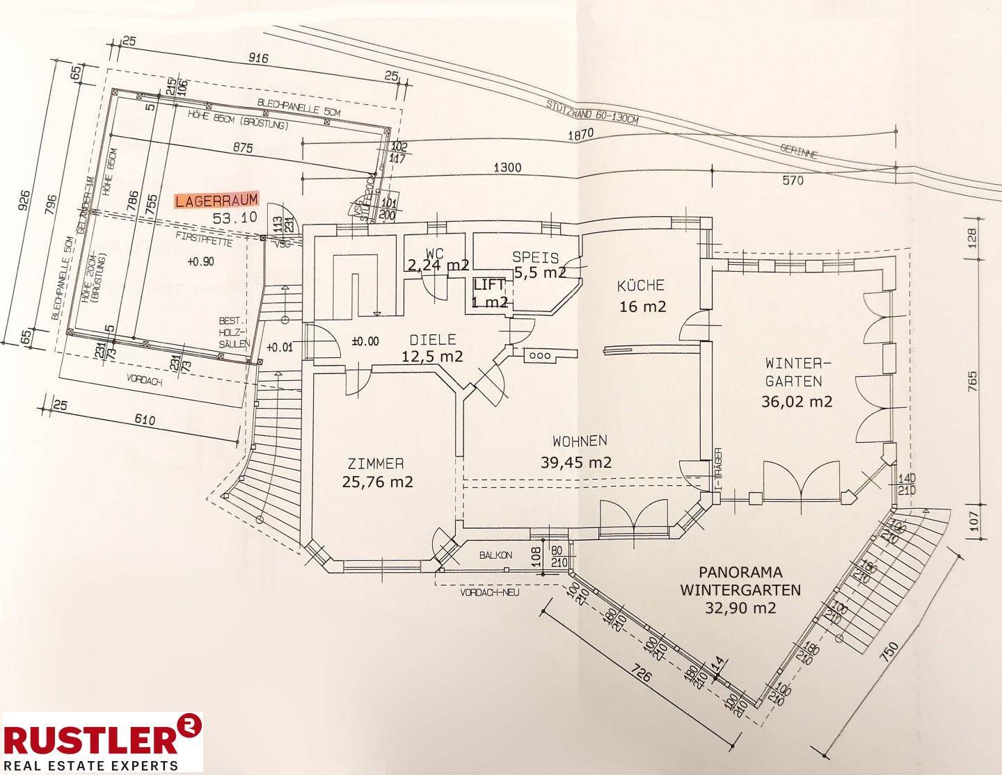 Plan Erdgeschoss-Par