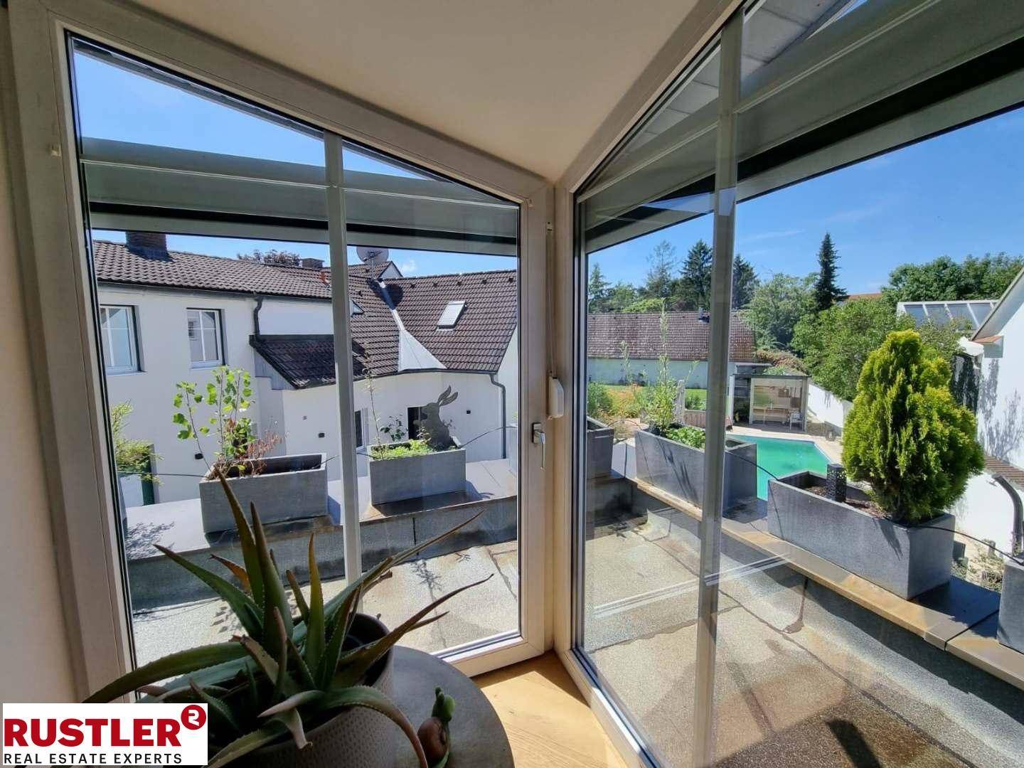 Ausblick Terrasse