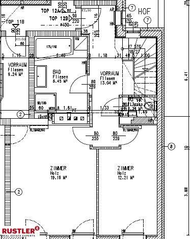 Grundriss 1 Etage