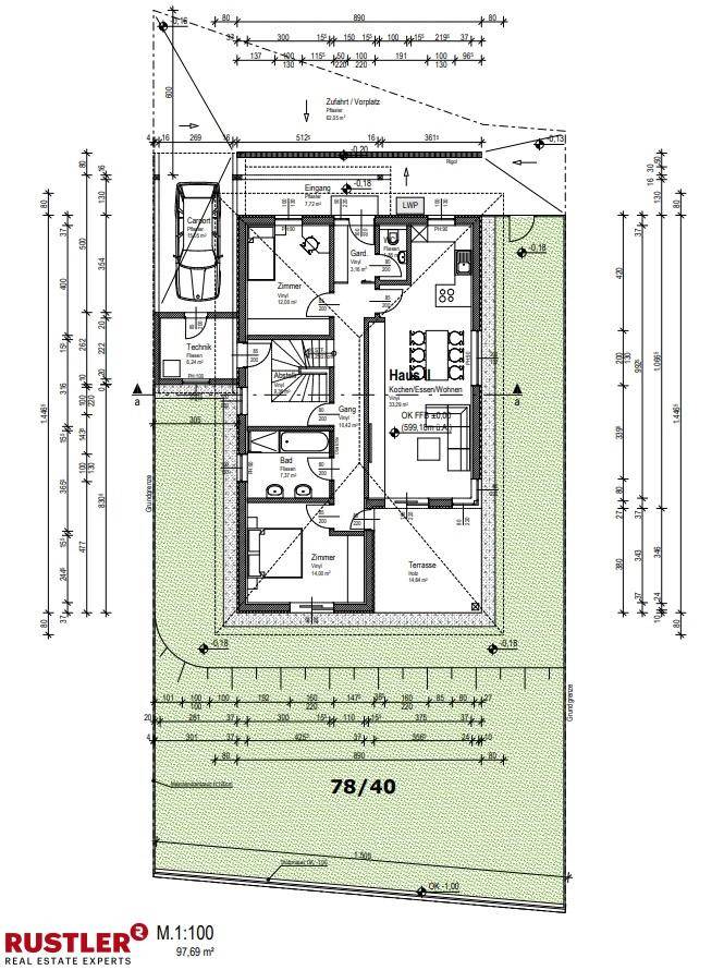 Grundriss EG Haus 2